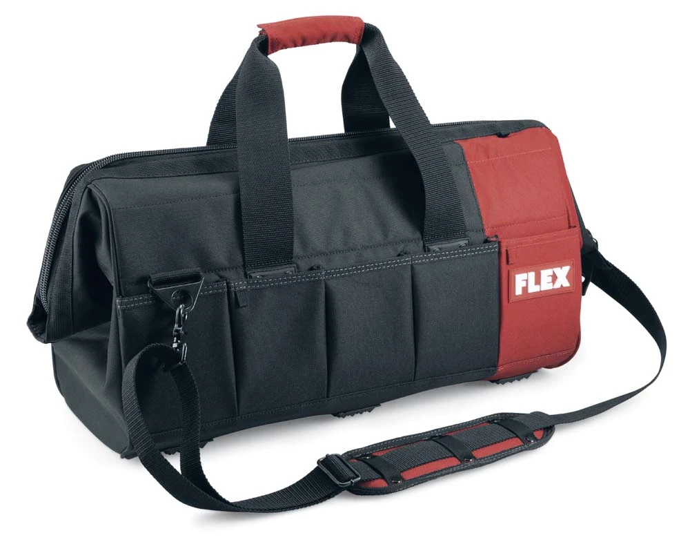 FLEX PACK Akku Trockenbauschrauber Stichsäge Bohrhammer 3x Akku LG + Tasche – Bild 8